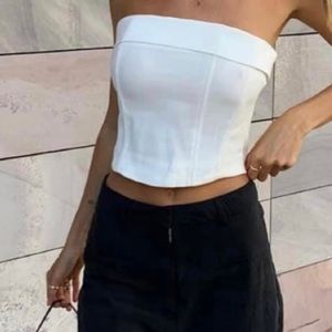 With Jean Carla Corset in White